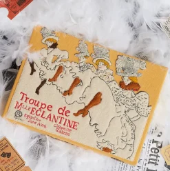 Non-Strapped|Book Clutch<Olympia Le-Tan Troupe de Mademoiselle Eglantine