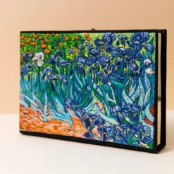 Non-Strapped|Book Clutch<Olympia Le-Tan Van Gogh Iris