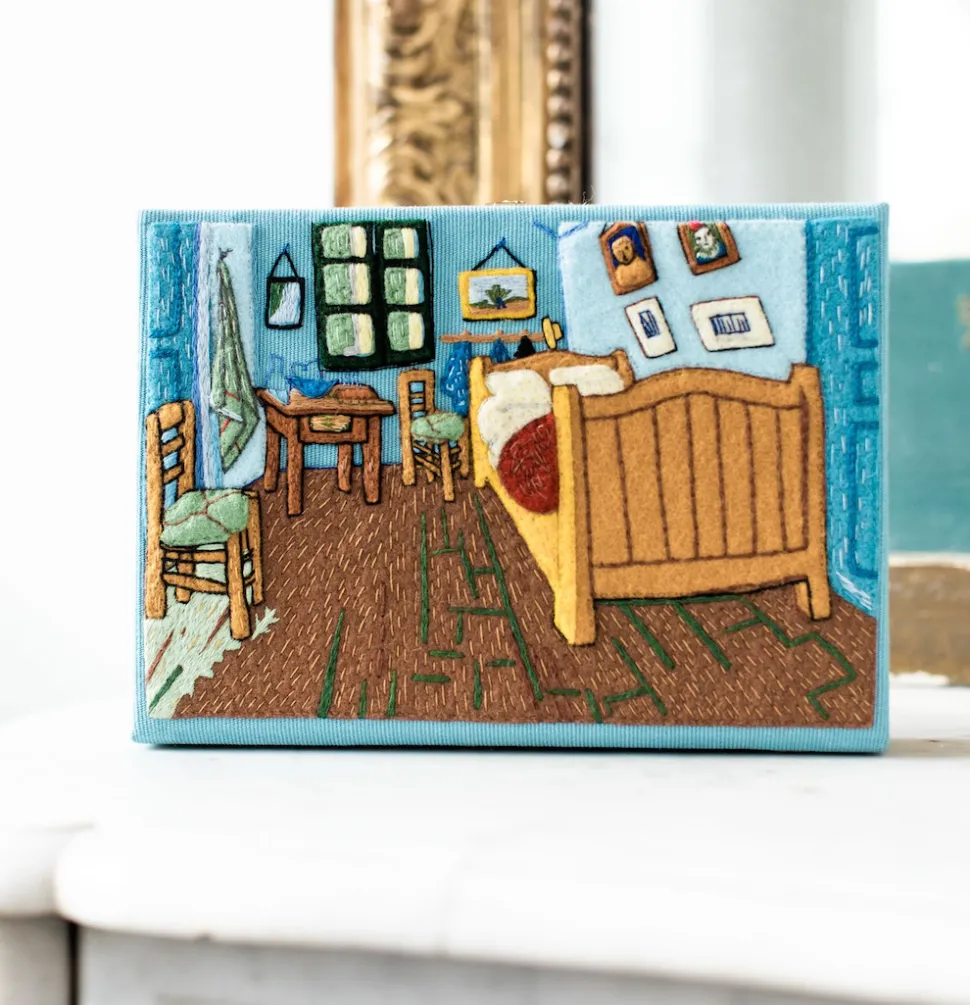 Strapped|Book Clutch<Olympia Le-Tan Van Gogh La Chambre (Strapped)
