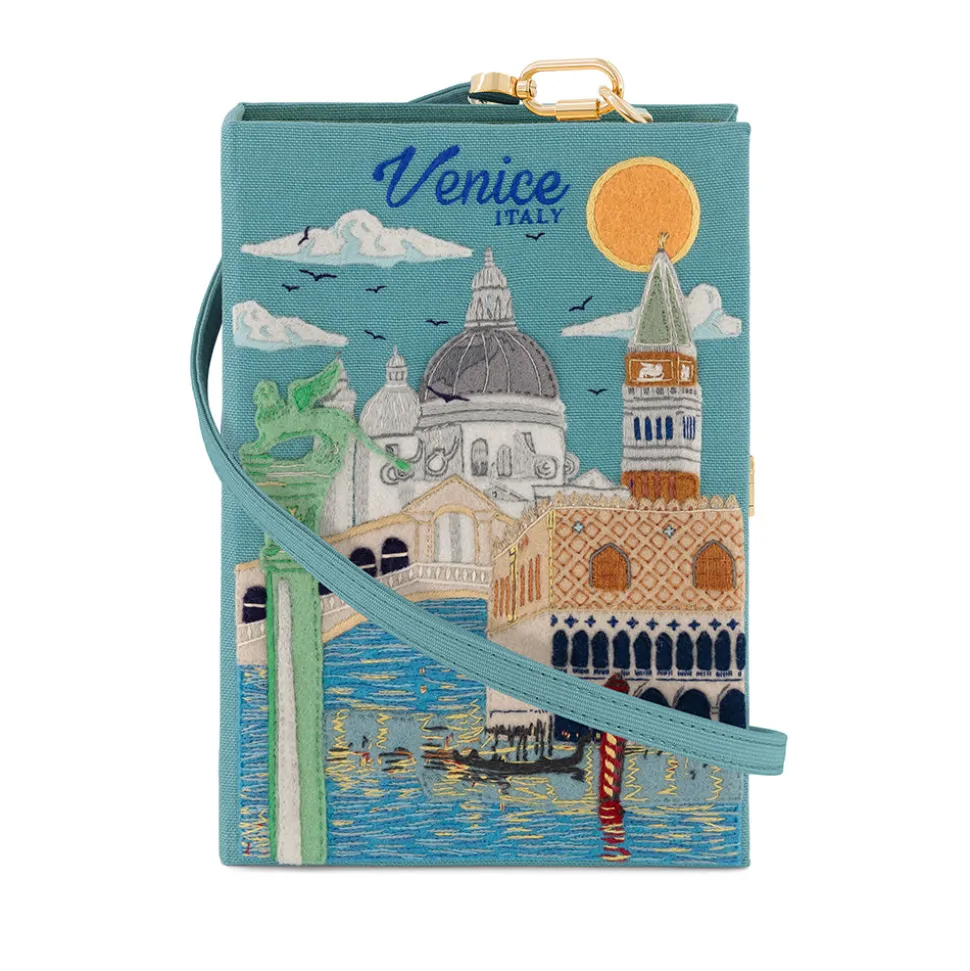 Strapped|Book Clutch<Olympia Le-Tan Venice Italy (Strapped)