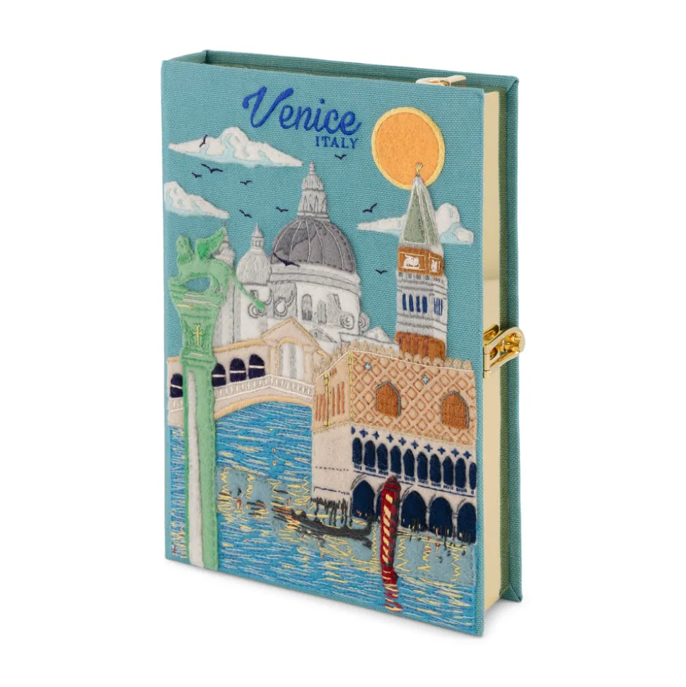 Strapped|Book Clutch<Olympia Le-Tan Venice Italy (Strapped)