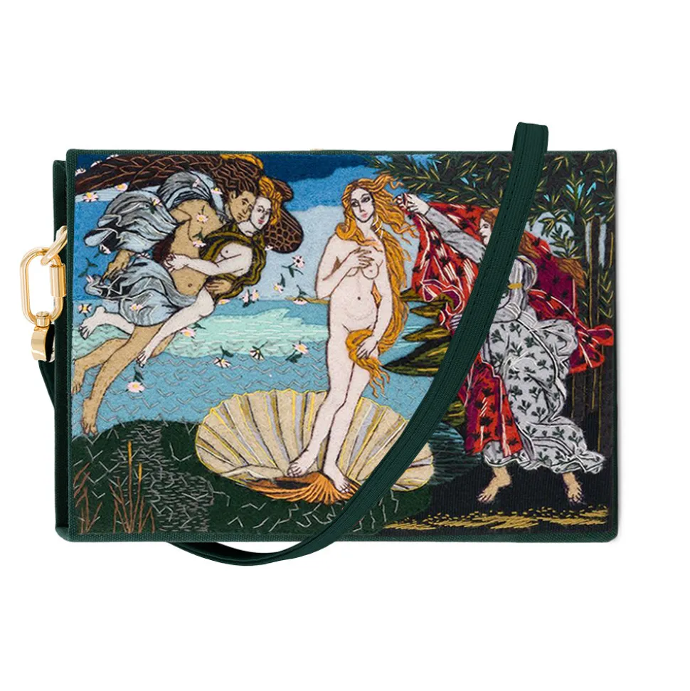 Strapped|Book Clutch<Olympia Le-Tan Venus (Strapped)