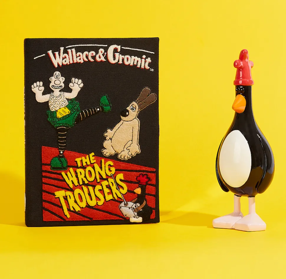 Non-Strapped|Book Clutch<Olympia Le-Tan Wallace & Gromit