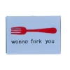 Non-Strapped|Book Clutch<Olympia Le-Tan Wanna Fork You Verena Smit