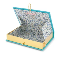 Strapped|Book Clutch<Olympia Le-Tan Watchful Gaze (Linen Strapped)