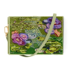 Strapped|Book Clutch<Olympia Le-Tan Waterlilies Monet (Strapped)