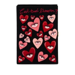 Non-Strapped|Book Clutch<Olympia Le-Tan What is Love?