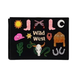 Non-Strapped|Book Clutch<Olympia Le-Tan Wild West