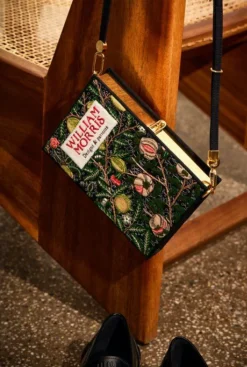 Non-Strapped|Book Clutch<Olympia Le-Tan William Morris Design
