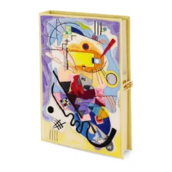Non-Strapped|Book Clutch<Olympia Le-Tan Yellow-Red-Blue