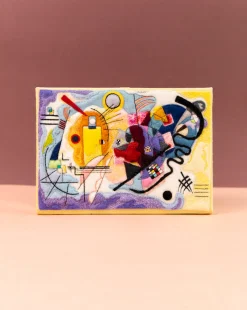 Strapped|Book Clutch<Olympia Le-Tan Yellow-Red-Blue (Strapped)